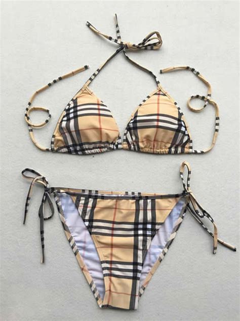 burberry replica swimsuit|burberry bikini model.